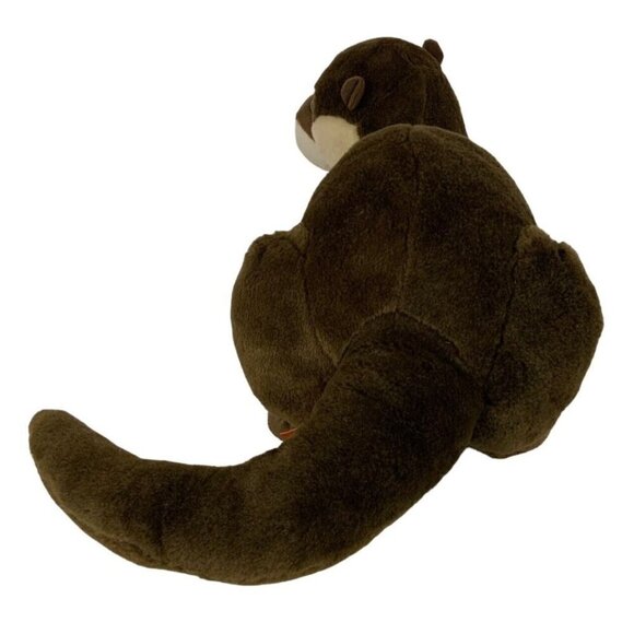 Wild Republic Sea River Otter 14 inch Plush Brown Realistic Stuffed Animal - Picture 4 of 6